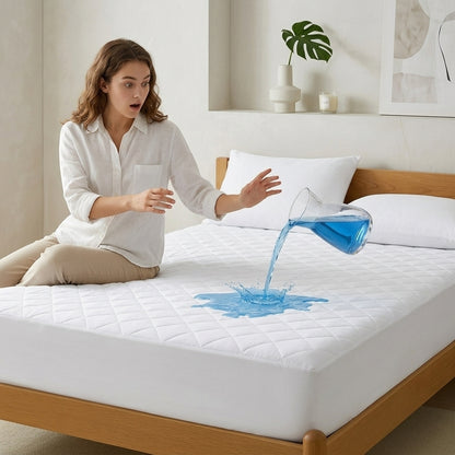 Waterproof Zippered Mattress Encasement Bed Bug Proof Cover