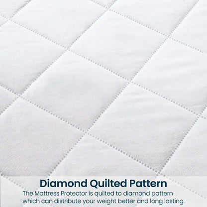 Waterproof Mattress Pad Cover Elastic Strap Protector All Sizes