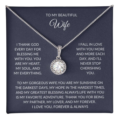 To My Wife – Love Knot Necklace – A Romantic Gift She Deserves prime Collection Hub