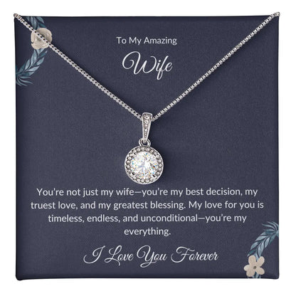 To My Beautiful Wife - Birthday Gift with Sparkle & Style prime Collection Hub