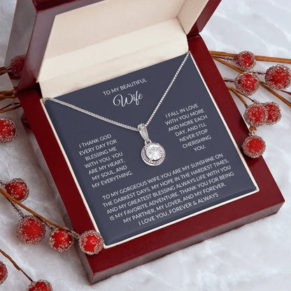 To My Wife – Love Knot Necklace – A Romantic Gift She Deserves prime Collection Hub