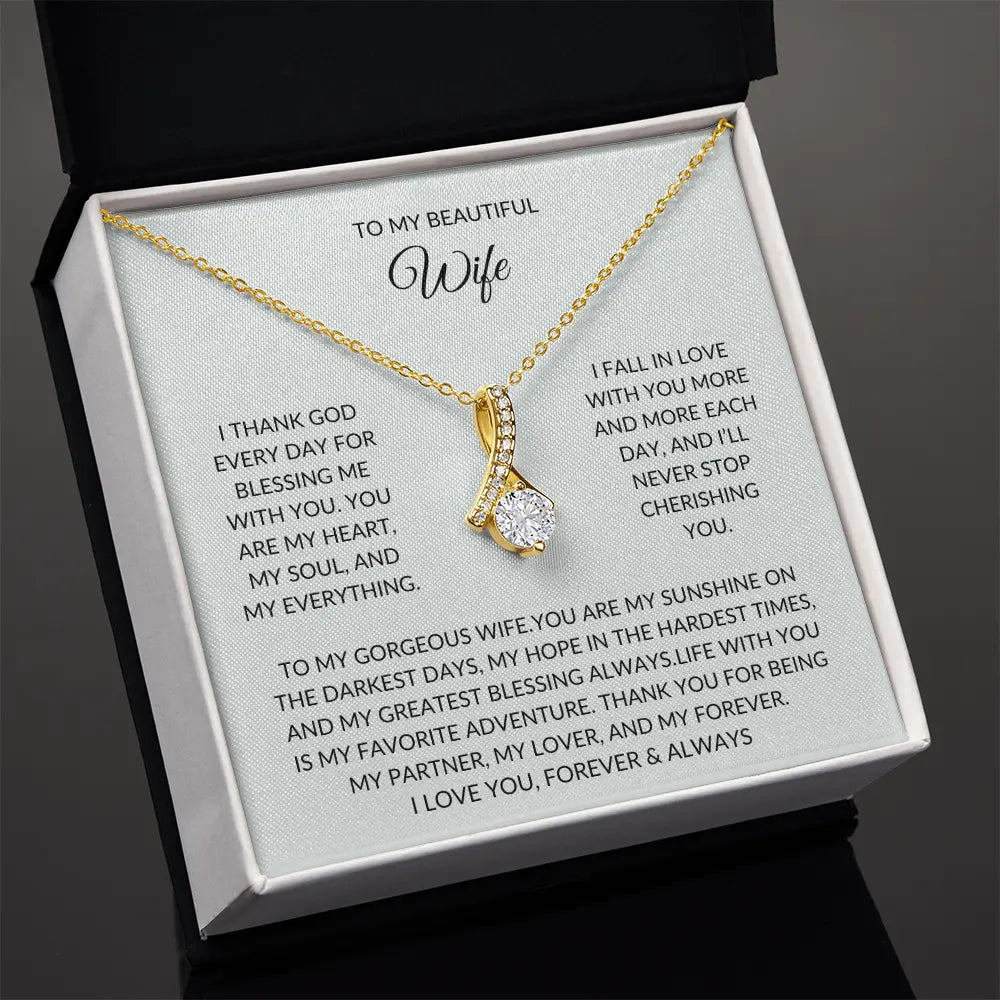 Surprise Your Wife – Elegant Necklace Gift – Anniversary, Birthday & More prime Collection Hub