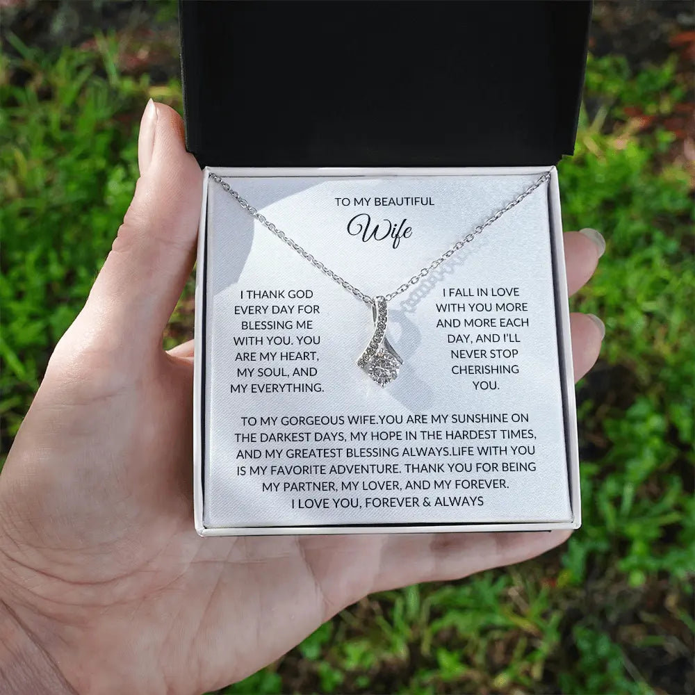 Surprise Your Wife – Elegant Necklace Gift – Anniversary, Birthday & More prime Collection Hub