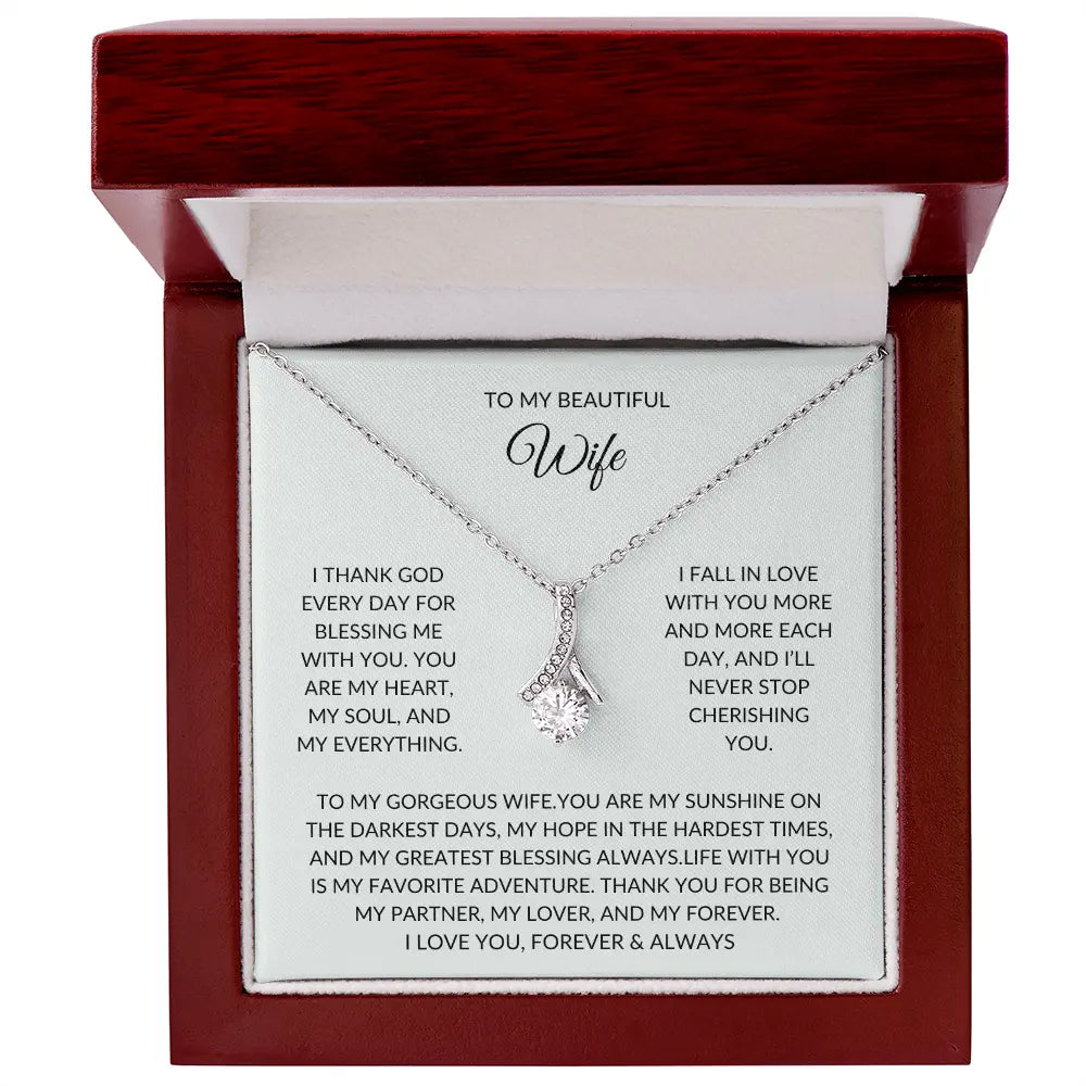 Surprise Your Wife – Elegant Necklace Gift – Anniversary, Birthday & More prime Collection Hub