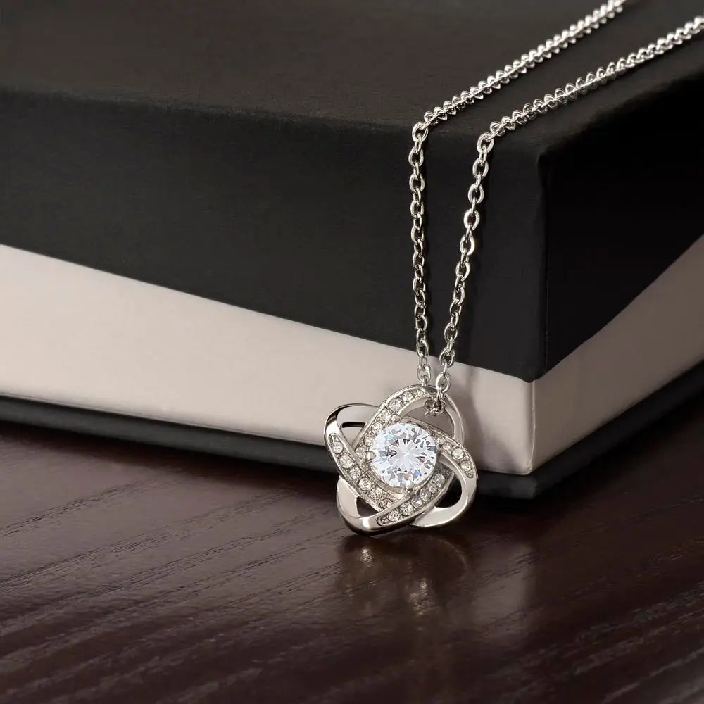 To My Beautiful Wife – Forever Love Necklace – A Gift She'll Never Forget prime Collection Hub