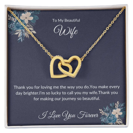 Birthday Gift for Wife – Dazzling Necklace – A Treasure of Love prime Collection Hub