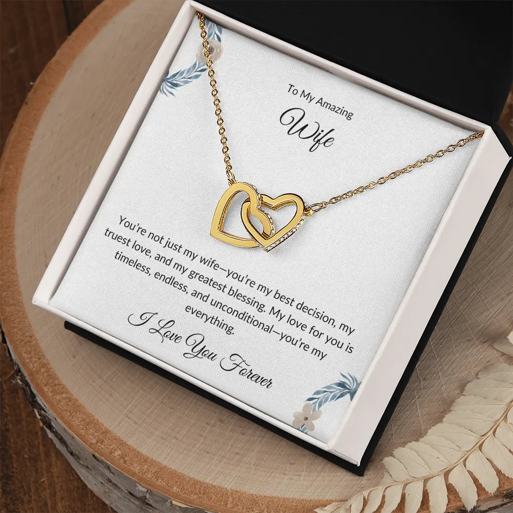 Birthday Gift for Wife – Elegant Necklace – A Sparkle of Love prime Collection Hub