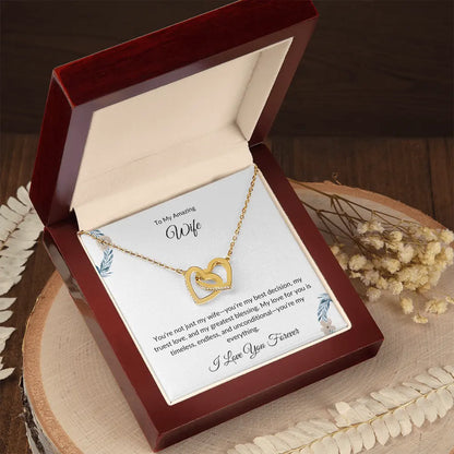 Birthday Gift for Wife – Elegant Necklace – A Sparkle of Love prime Collection Hub
