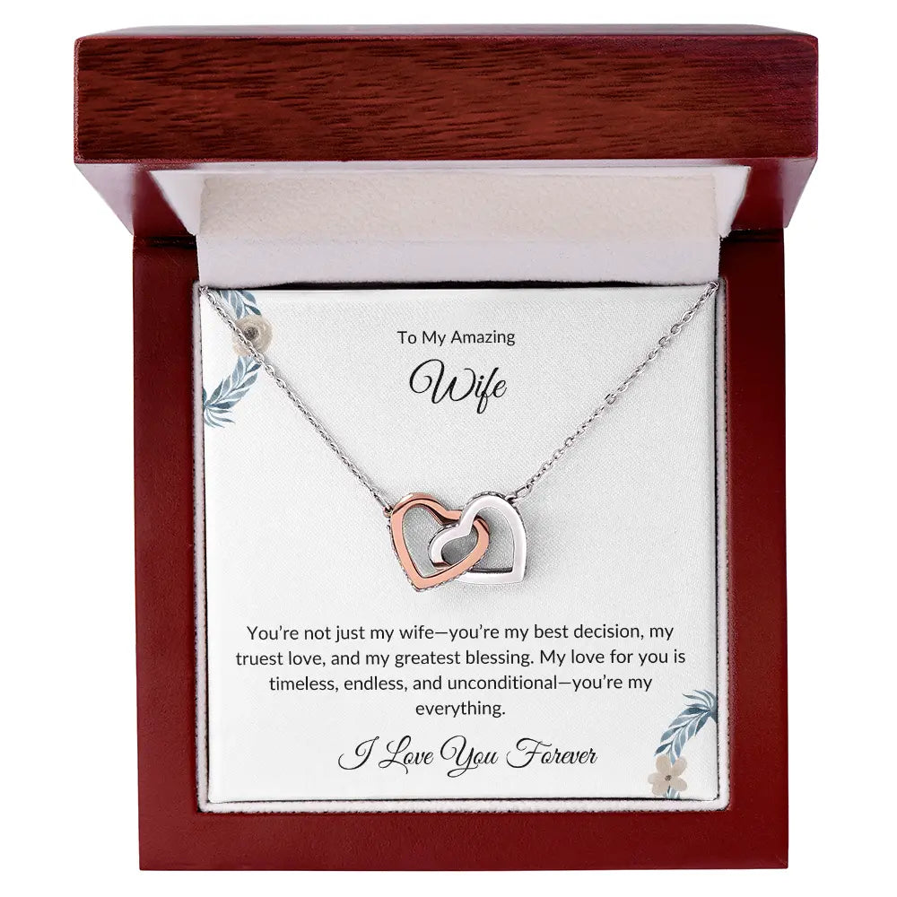 Birthday Gift for Wife – Elegant Necklace – A Sparkle of Love prime Collection Hub