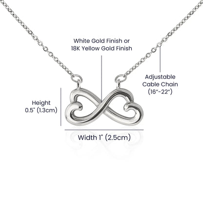 To My Precious Wife – Forever Linked Necklace – A Love That Lasts prime Collection Hub