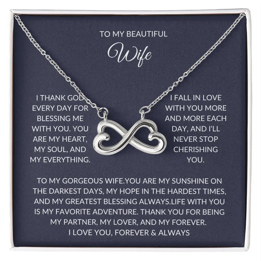 To My Loving Wife – Heartfelt Jewelry Gift – Anniversary & Everyday Love prime Collection Hub