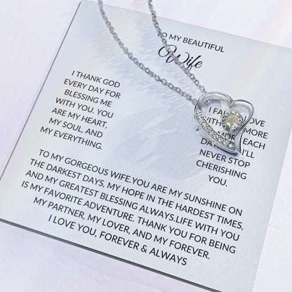 To My Wife – Eternal Love Knot Necklace – Anniversary & Birthday Gift prime Collection Hub