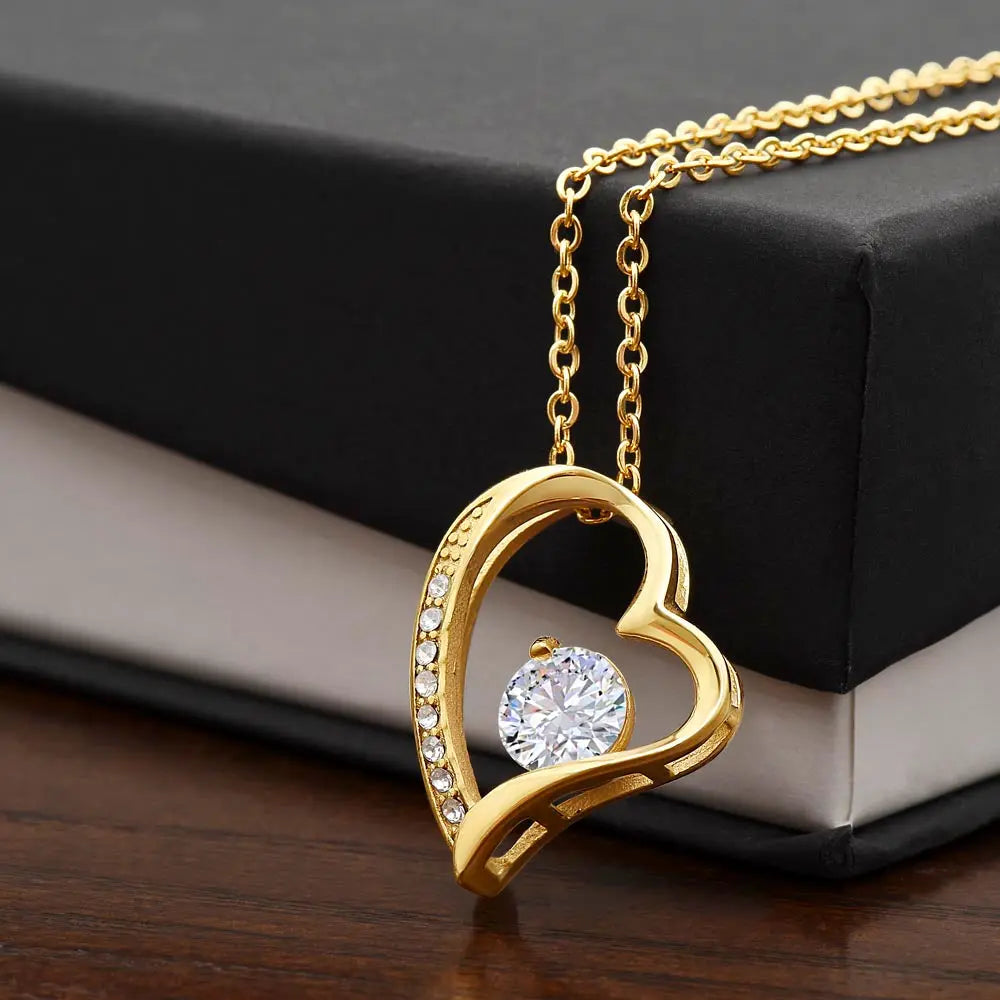 To My Beautiful Wife – Forever Love Necklace - Birthday Gift prime Collection Hub