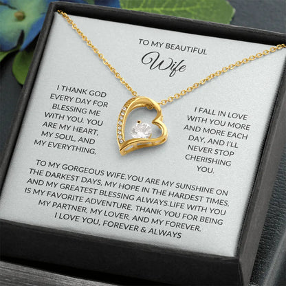 To My Wife – Eternal Love Knot Necklace – Anniversary & Birthday Gift prime Collection Hub