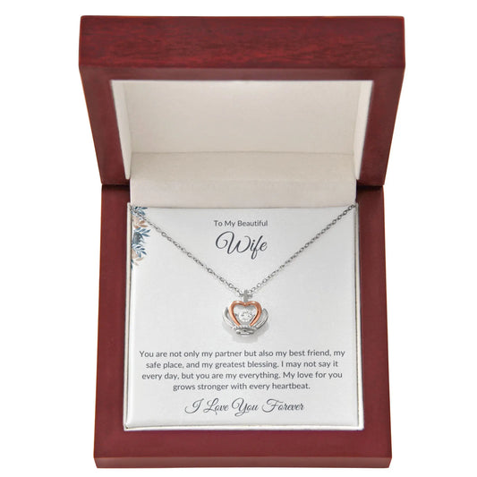 To My Beautiful Wife - Forever Love Necklace – Holiday Surprise prime Collection Hub